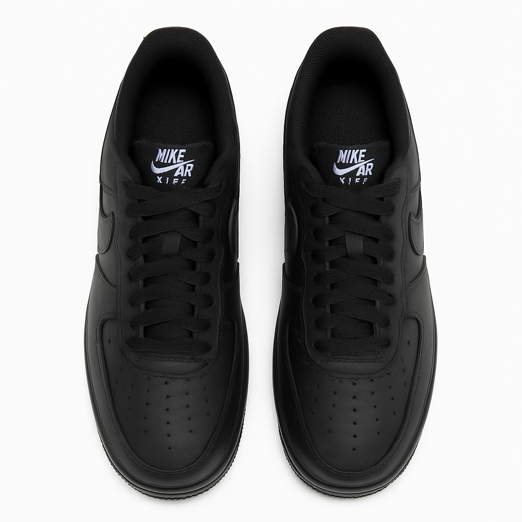 Tênis Air Force One - Preto Luxo