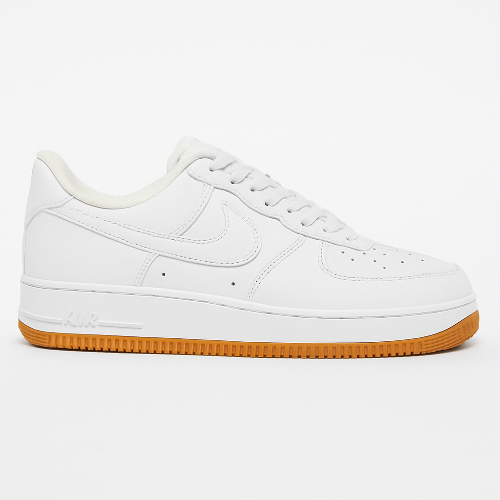 Tênis Air Force One - Branco Gum