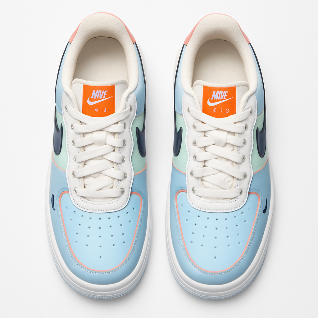 Tênis Air Force One Shadow - Azul