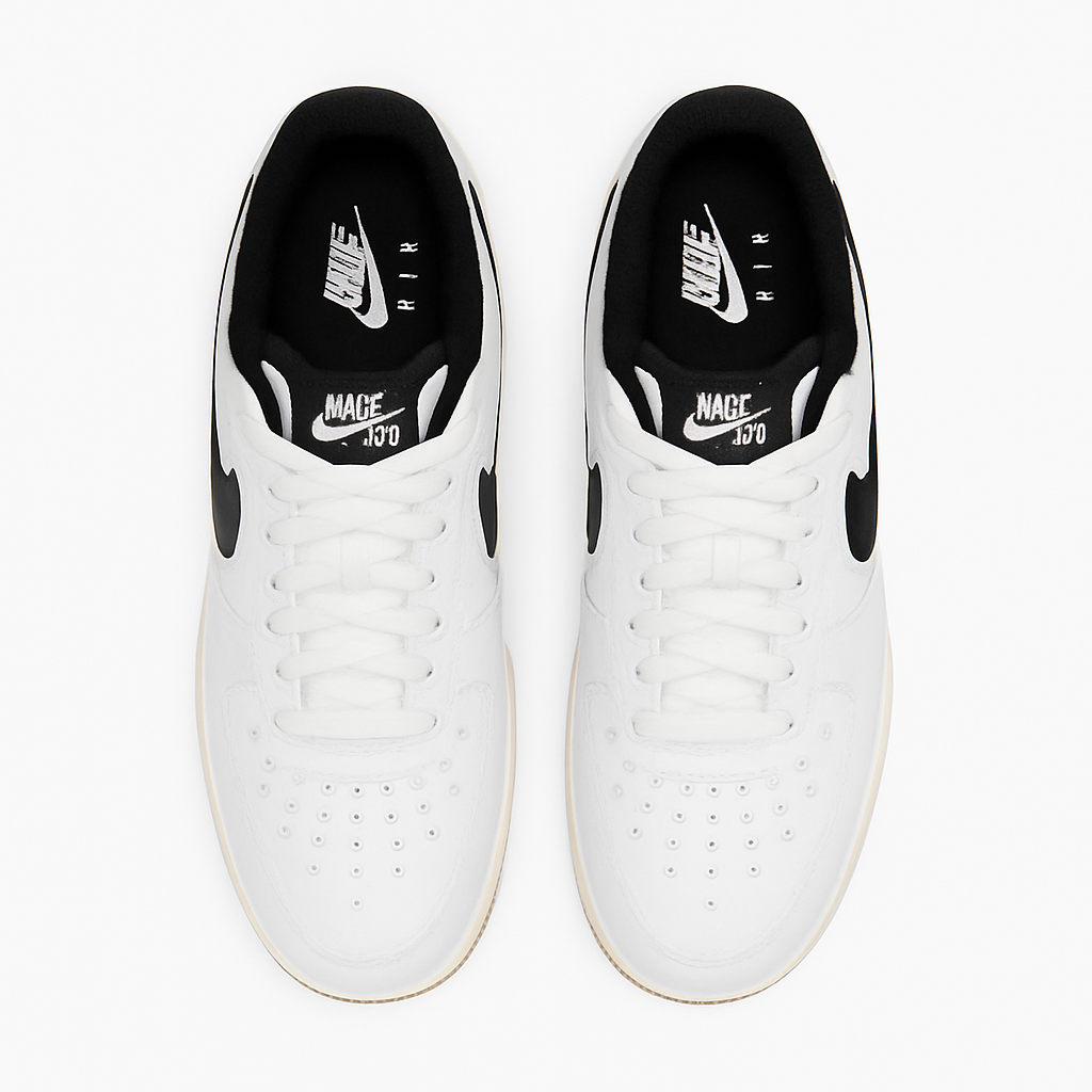 Tênis Air Force One - Retro Preto