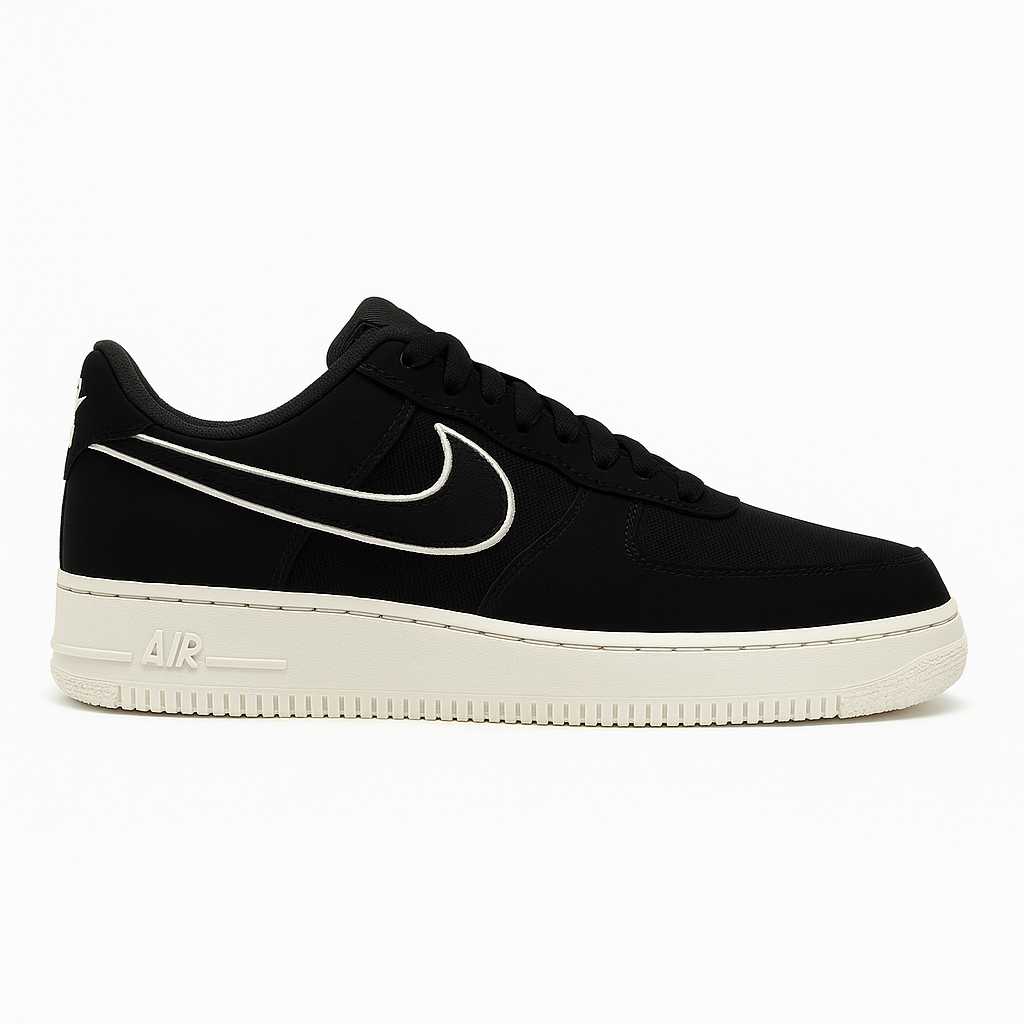 Tênis Air Force One - Preto / Marfim