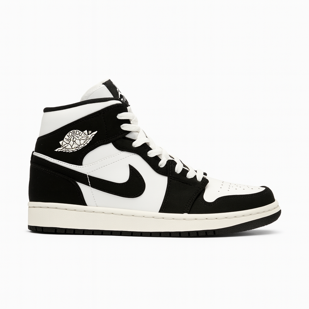 Tênis Air Jordan 1 - Preto / Branco