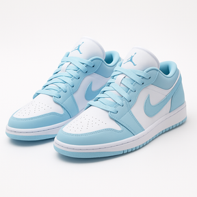 Tênis Air Jordan 1 Low - Azul Bebe