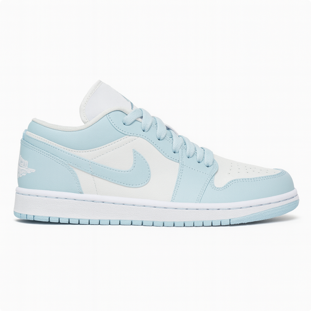 Tênis Air Jordan 1 Low - Azul Bebe