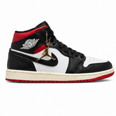 Tênis Nike Air Jordan High - Branco / Preto / Vermelho