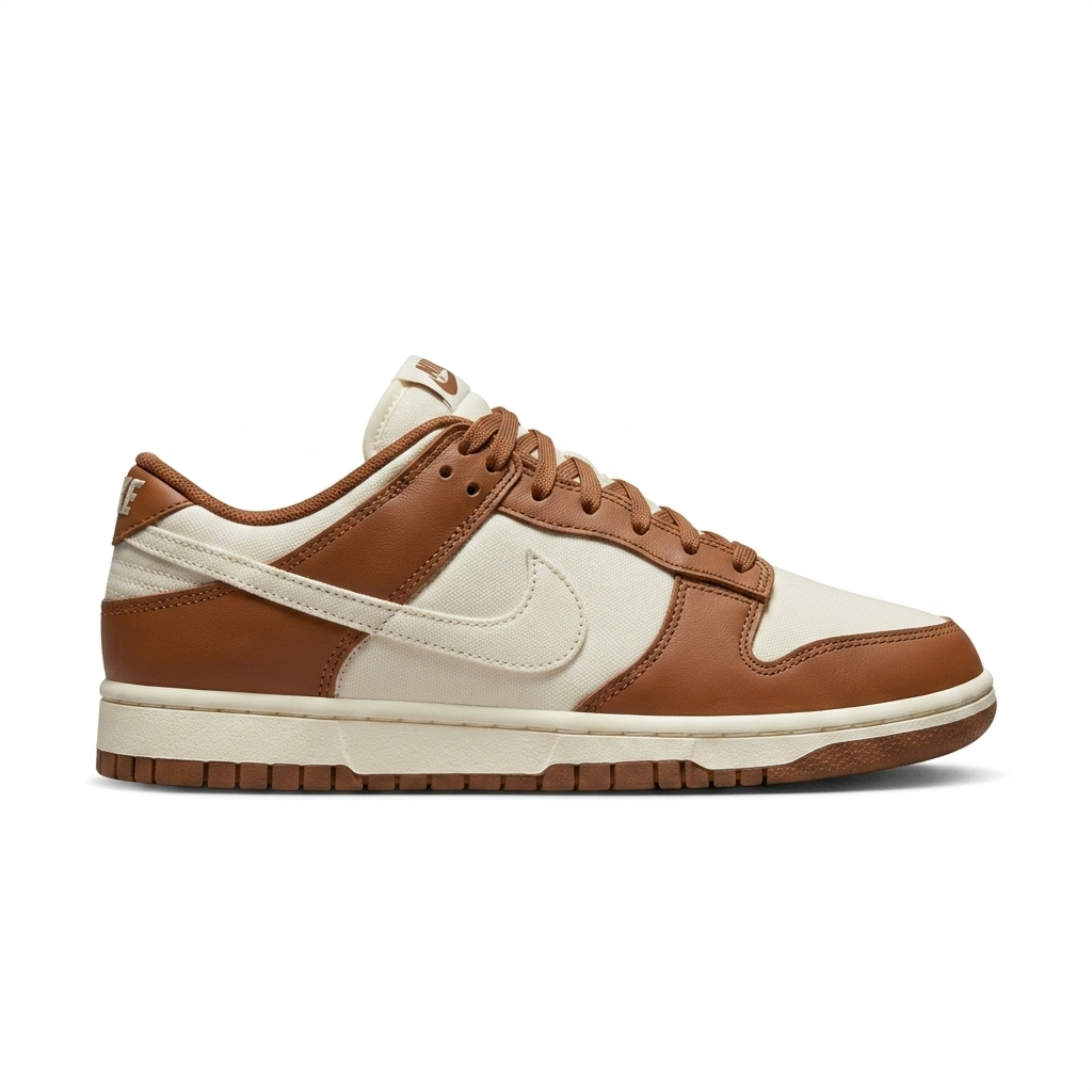 Tênis SB Dunk Low - Marrom / Bege