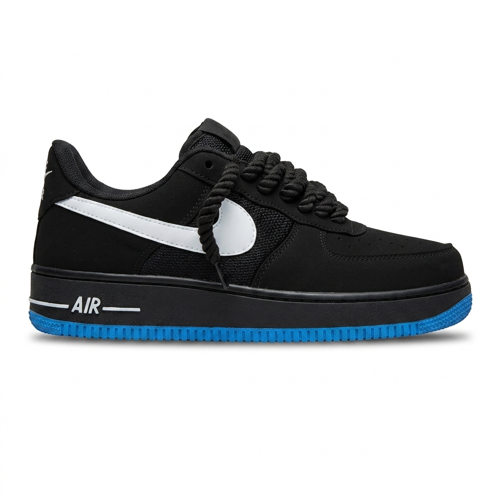 Tênis Air Force Prime - Preto / Azul