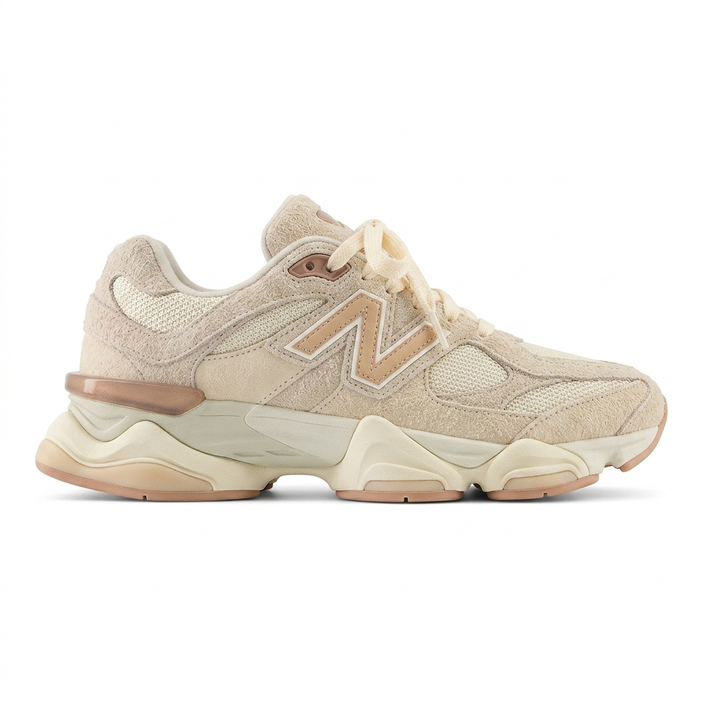 Tênis New Balance 9060 - Rosê Felpudo