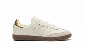 Tênis Samba OG – Branco & Ouro