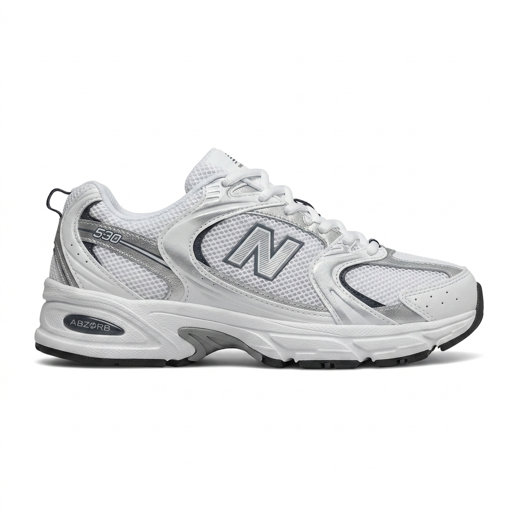 Tênis New Balance 530 Retrô - Branco / Marinho