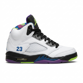 Tênis Air Jordan 5 - Branco / Color
