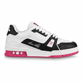 Tênis Louis Vuitton Trainer 54 - Branco / Pink