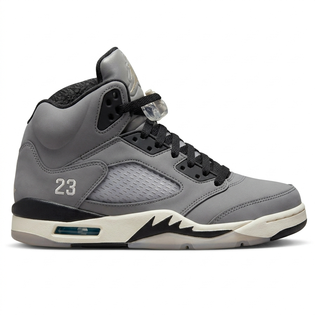 Tênis Air Jordan 5 - Cinza Chumbo