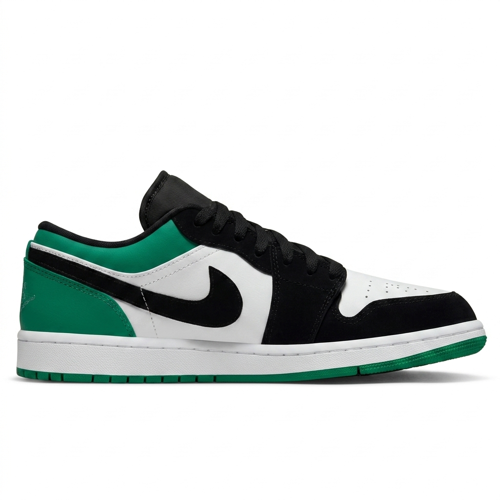 Tênis Air Jordan 1 Low - Verde / Preto