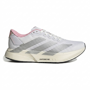 Tênis Adizero Pro 4 Basic - Branco, Prata e Rosa