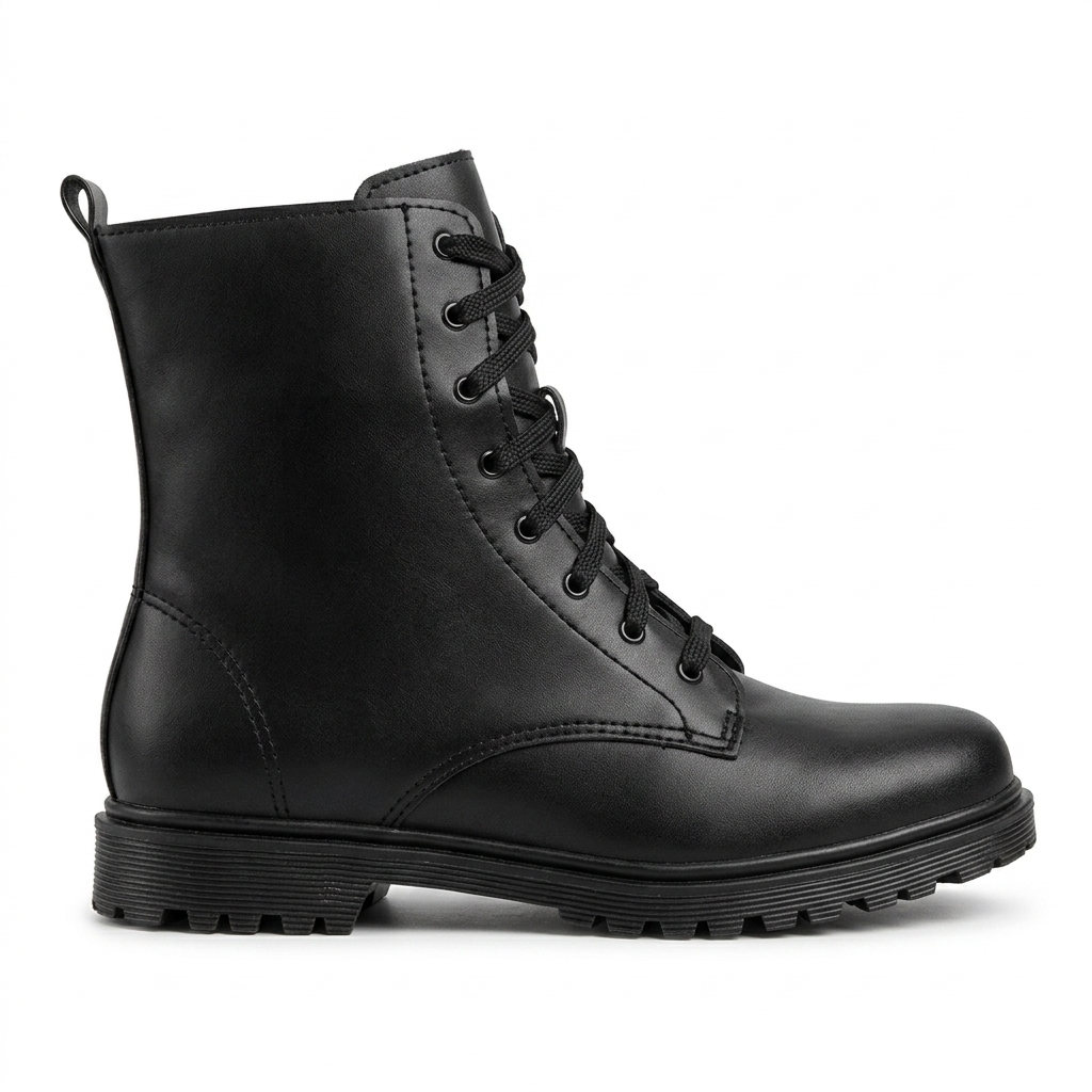 Bota Cano Baixo - Preto