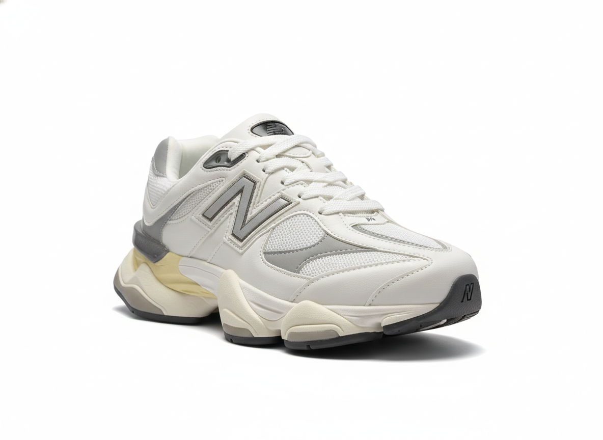 Tênis New Balance 9060 – Branco & Cinza