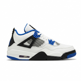 Tênis Air Jordan Retro 4 - Branco / Azul