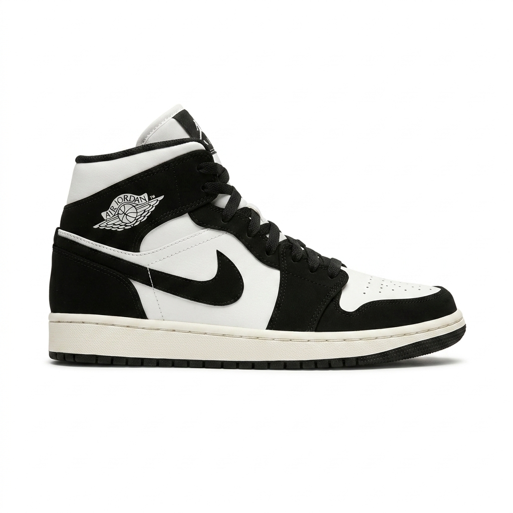 Tênis Air Jordan 1 - Preto / Branco