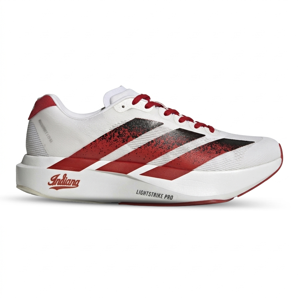 Tênis Adizero Evo SL Indiana - Branco / Vermelho / Preto
