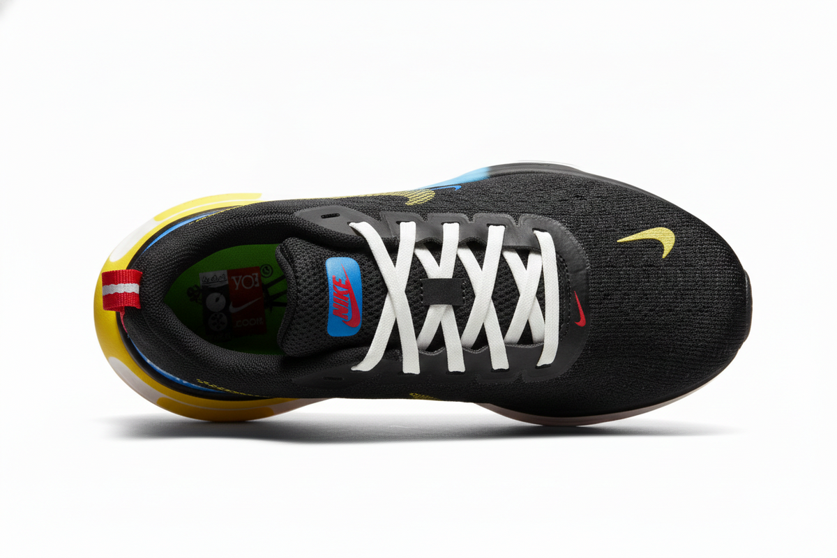 Tênis Nike ZoomX Invincible Run 3 – Preto / Azul / Amarelo