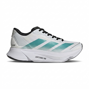 Tênis Adidas Adizero Boston 13 - Branco / Verde Água