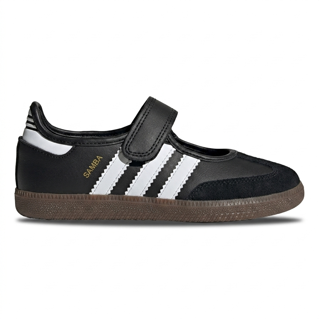 Tênis Adidas Samba Mary Jane - Preto / Branco