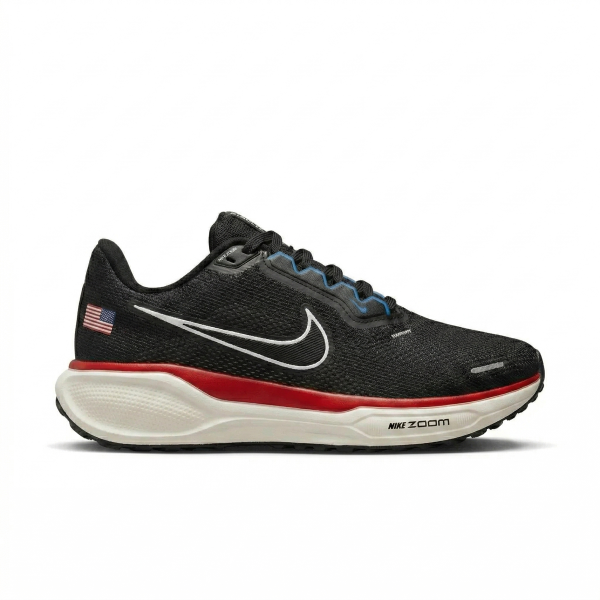 Tênis Nike Air Zoom Pegasus 41 PRO - Preto / Branco / Vermelho