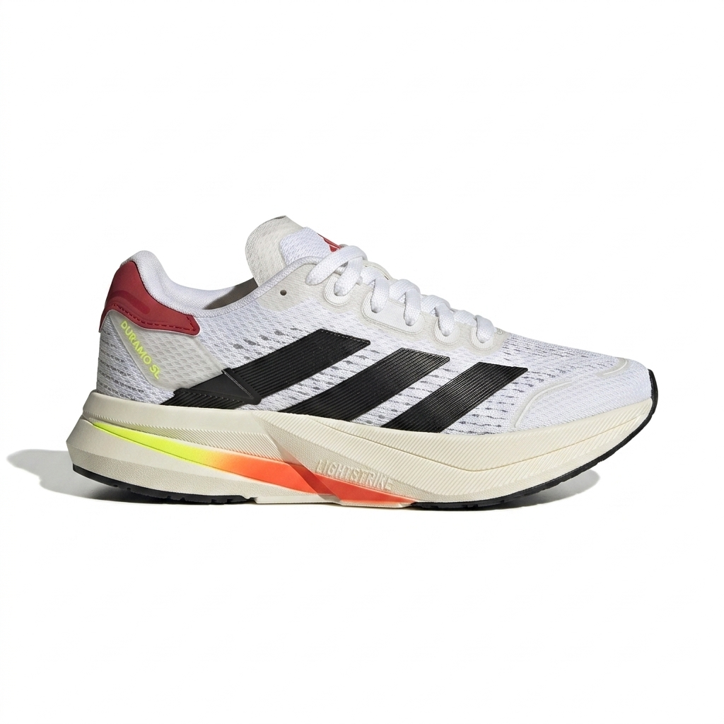 Tênis Adidas Duramo Speed 2 – Branco / Laranja