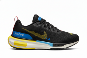 Tênis Nike ZoomX Invincible Run 3 – Preto / Azul / Amarelo