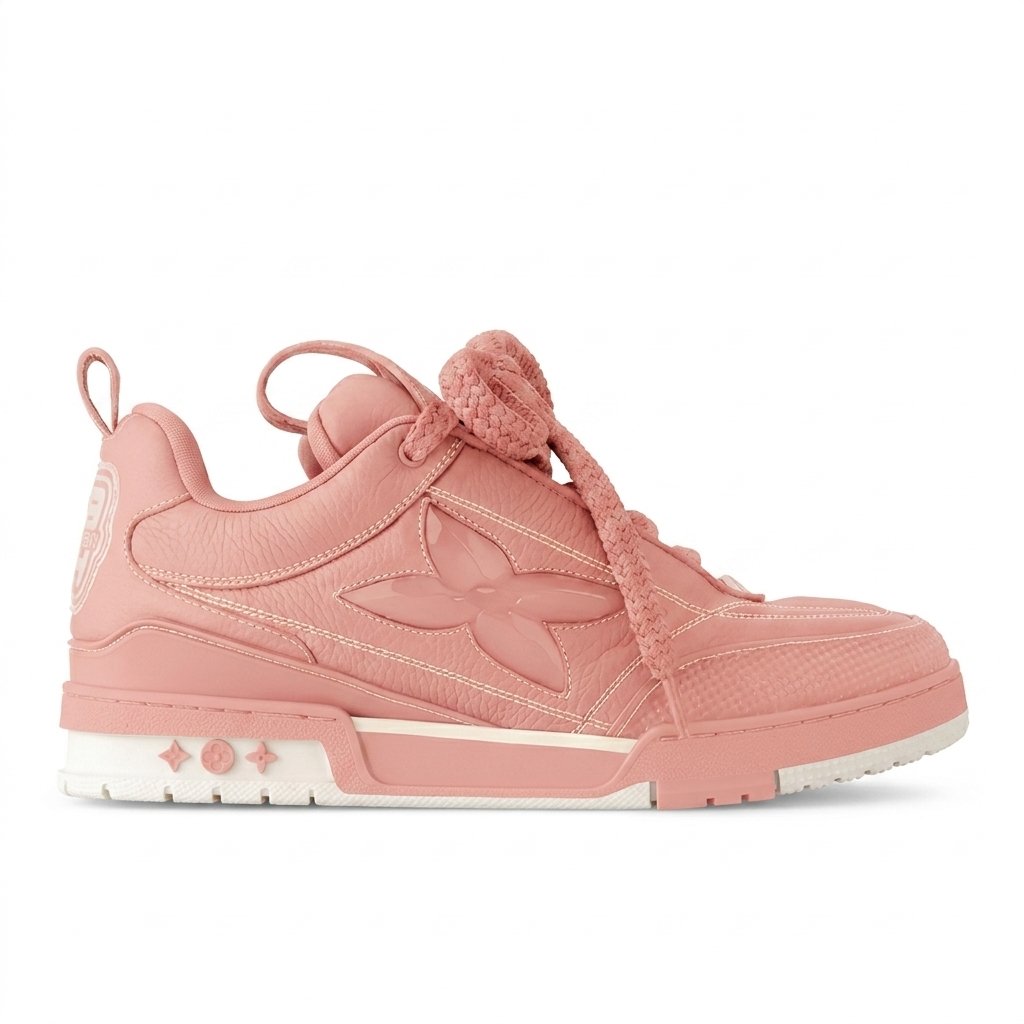 Tênis Louis Vuitton Skate 2.0 Rosê
