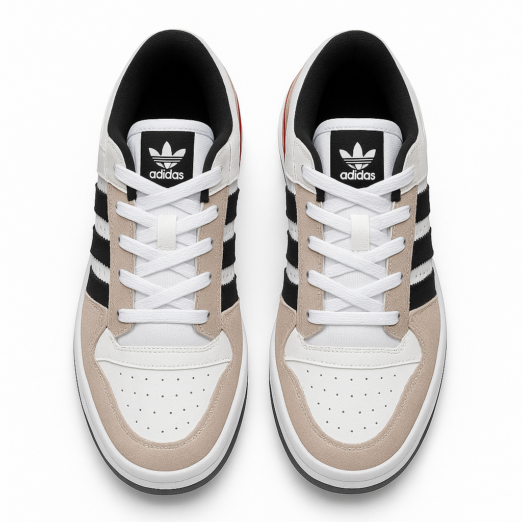 Tênis Adidas Forum Low 84 ADV - Cinza / Vermelho