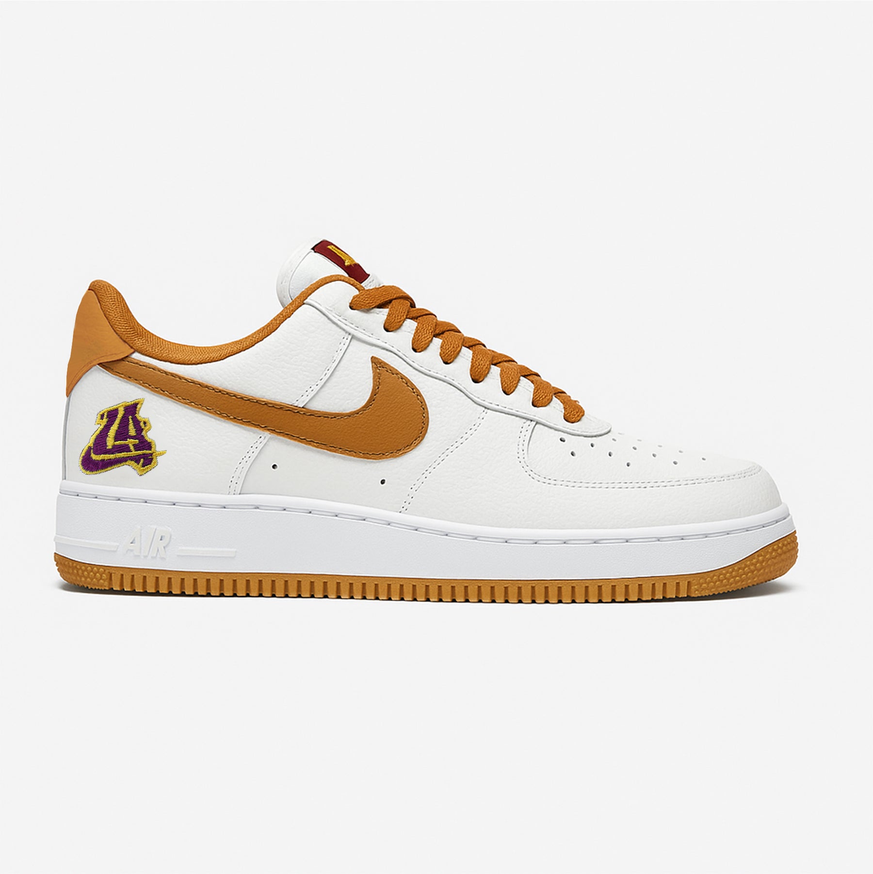 Tênis Air Force Lakers- Caramelo