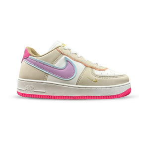 Tênis Air Force One Shadow - Branco / Rosa