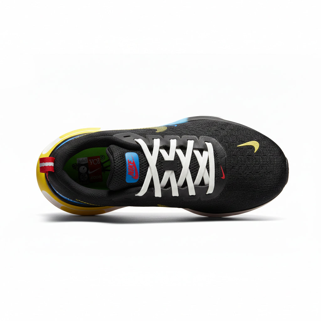 Tênis Nike ZoomX Invincible Run 3 – Preto / Azul / Amarelo