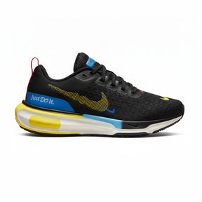 Tênis Nike ZoomX Invincible Run 3 – Preto / Azul / Amarelo