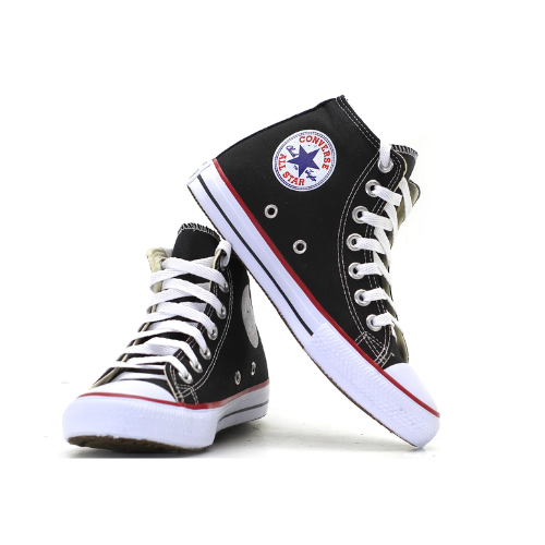 Tênis Converse All Star Cano Médio - Preto