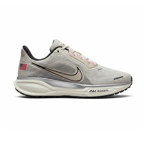 Tênis Nike Air Zoom Pegasus 41 – Off White & Prata (Bandeira)
