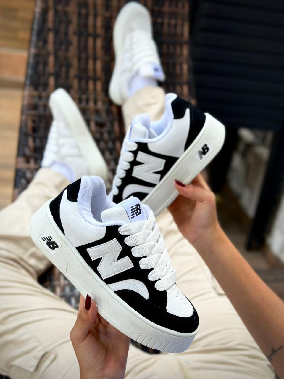 New Balance Platform - Preto e Branco