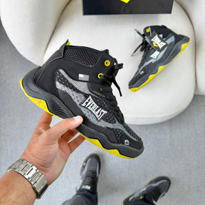 Tênis Everlast - Preto / Branco / Amarelo