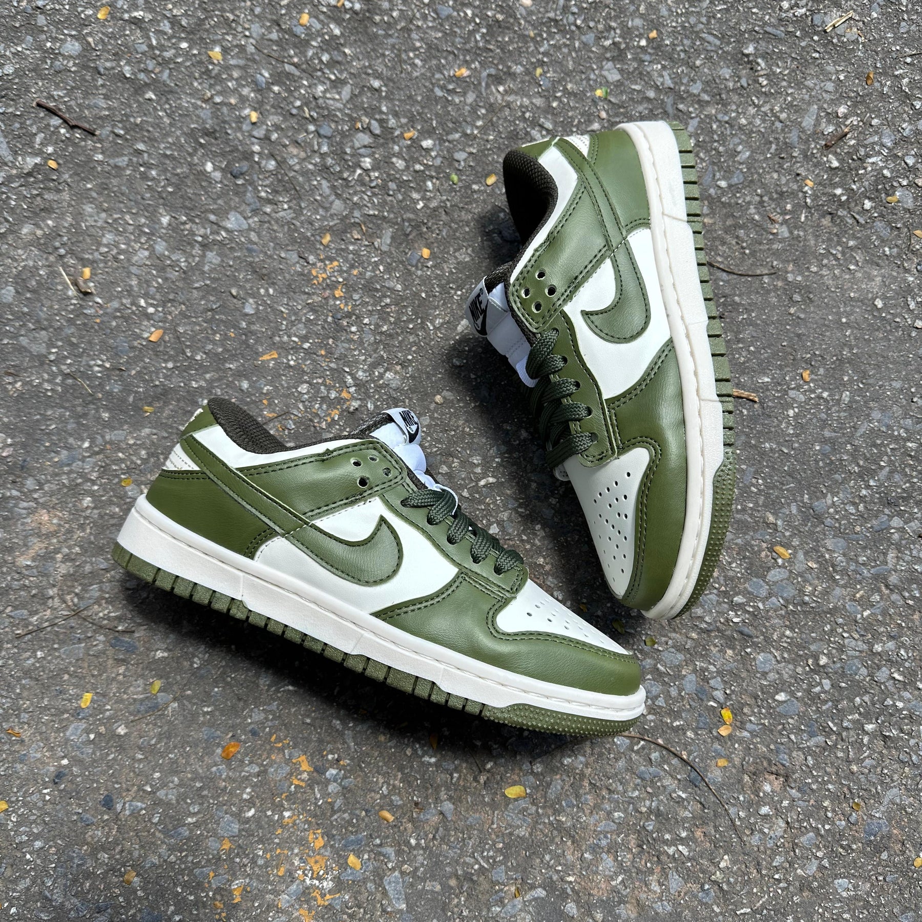 Tênis Nike Dunk Low Pro Luxo - Verde Musgo