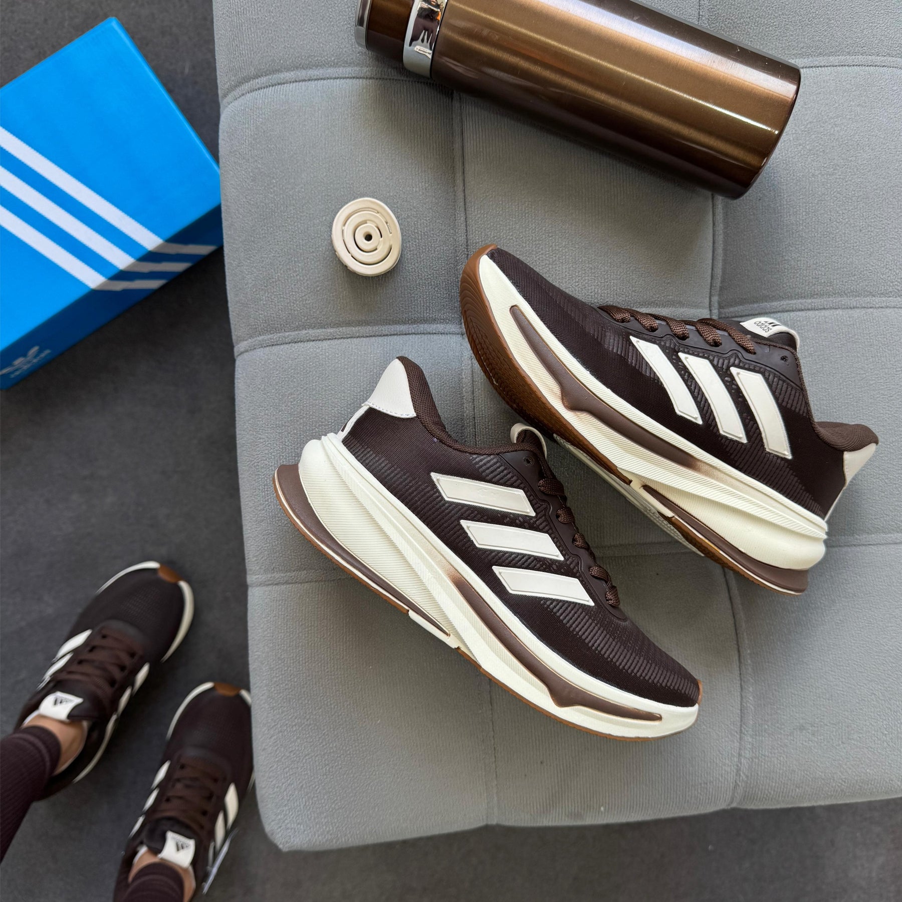 Tênis Adidas Supernova - Café