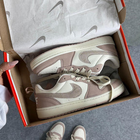 Tênis Nike Court Borough Low Recraft - Flamingo - Linha Luxo