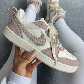 Tênis Nike Court Borough Low Recraft - Flamingo - Linha Luxo