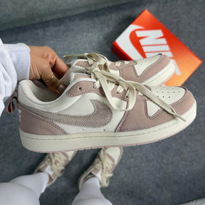 Tênis Nike Court Borough Low Recraft - Flamingo - Linha Luxo