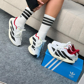Tênis Adizero Pro 4 Basic - Branco, Preto e Vermelho