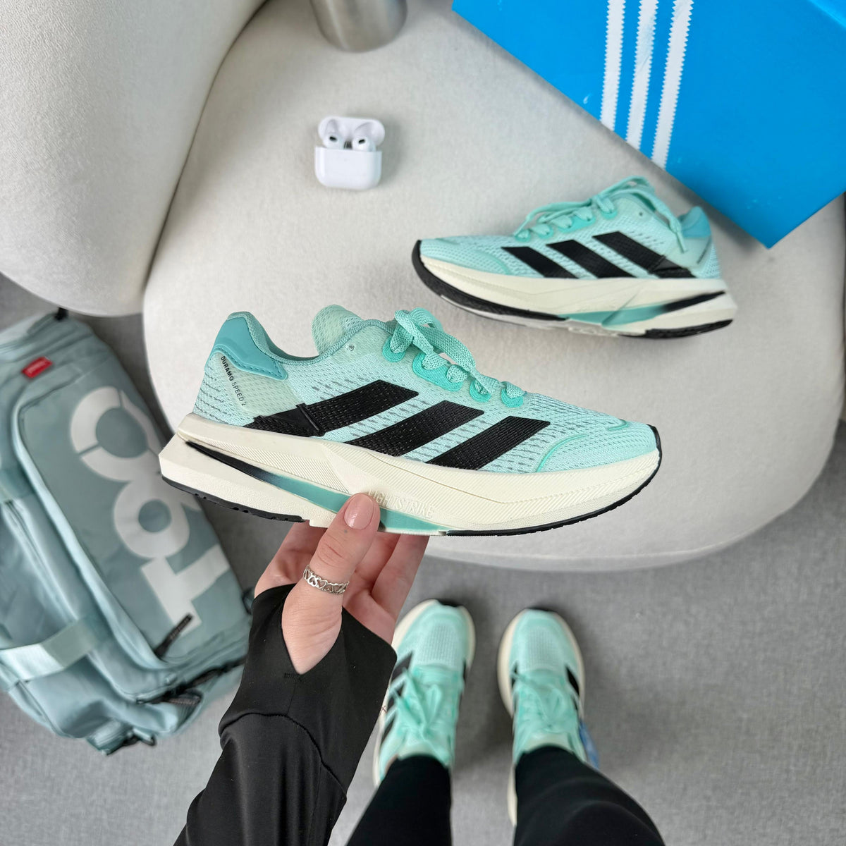 Tênis Adidas Duramo Speed 2 – Verde Ciano
