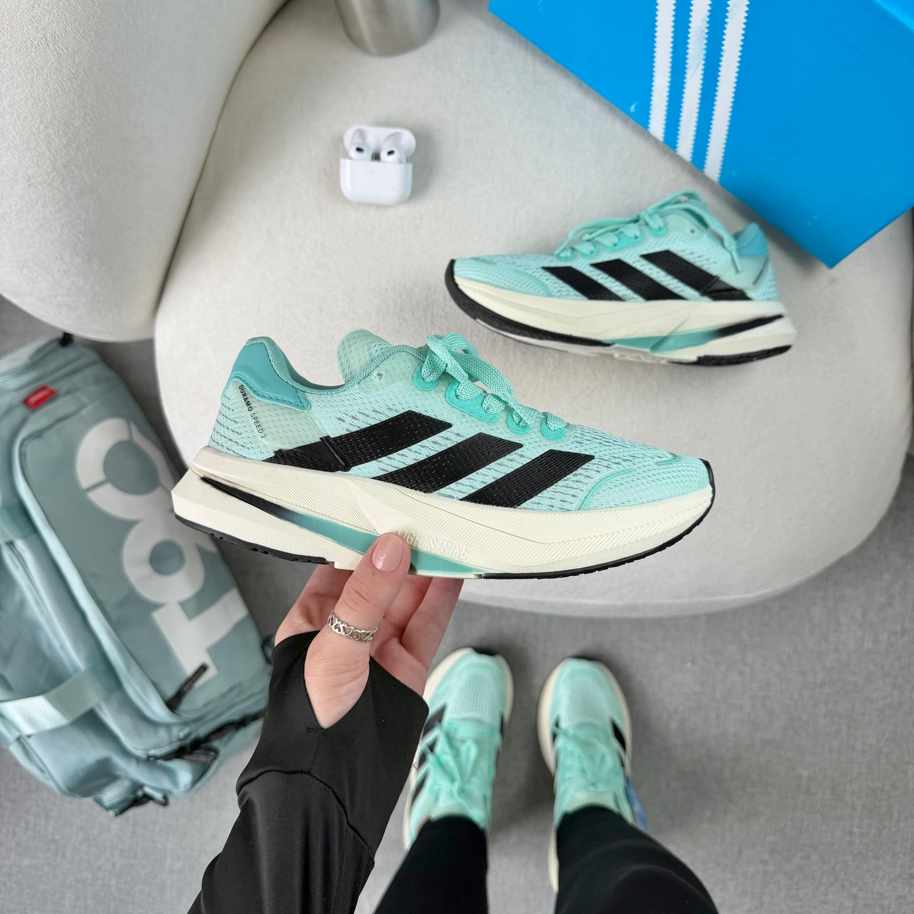 Tênis Adidas Duramo Speed 2 – Verde Ciano