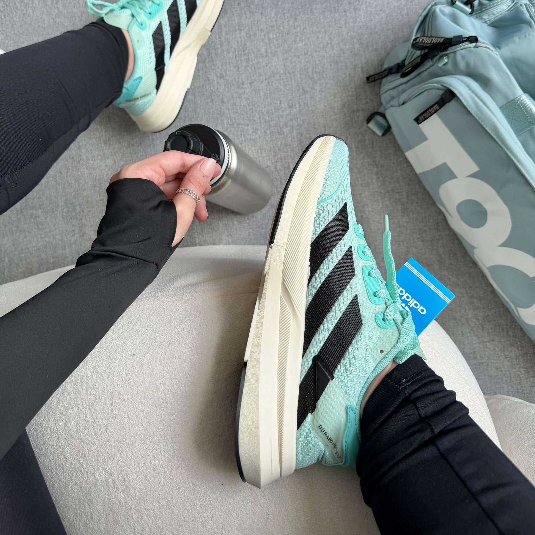 Tênis Adidas Duramo Speed 2 – Verde Ciano