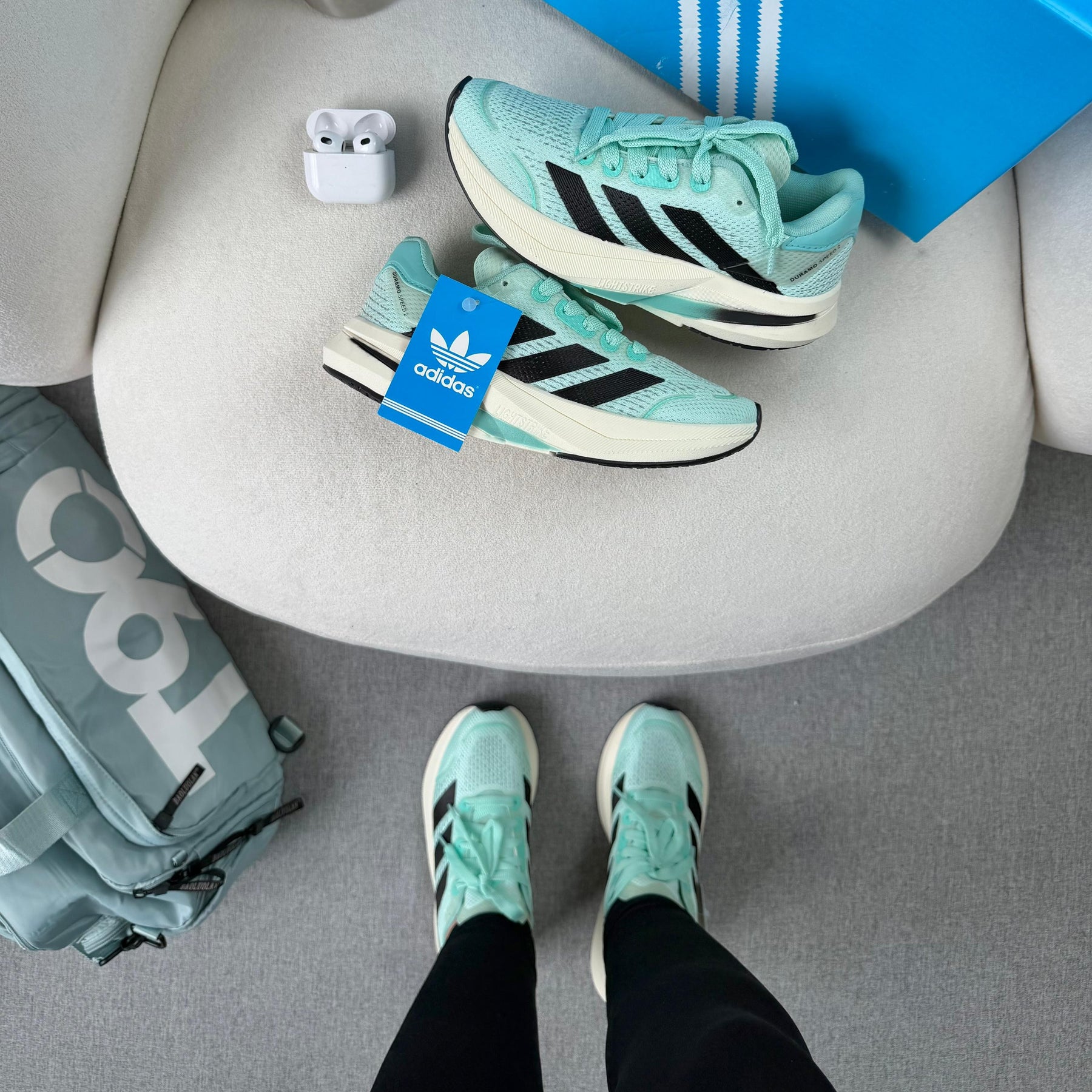 Tênis Adidas Duramo Speed 2 – Verde Ciano